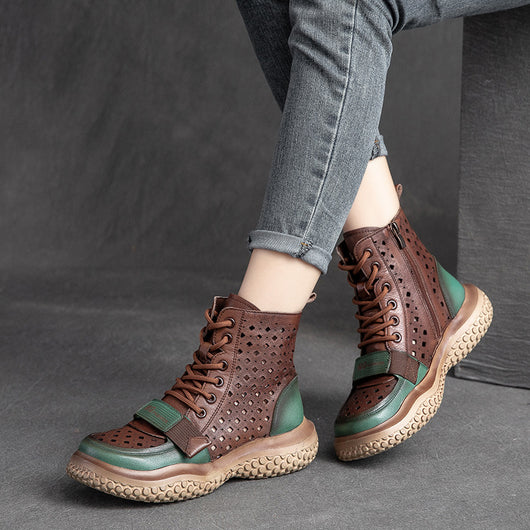 Sandalias Romanas Altas de Moda para Mujer