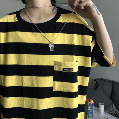 Camiseta de Rayas Manga Corta - Image 12