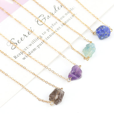 Collar Colgante de Cristal Natural en Piedra Bruta - Image 14