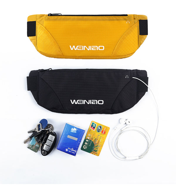 Riñonera Deportiva Impermeable Ultra Delgada con Patrón Cuadros