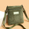 Bolsa Mensajero de Pana para Mujer - Estilo Casual y Funcional