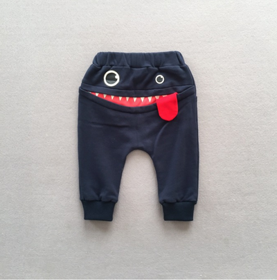 Pantalones deportivos para niño estilo coreano con diseño de dibujos animados - Image 5