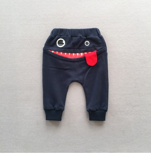 Pantalones deportivos para niño estilo coreano con diseño de dibujos animados - Image 5