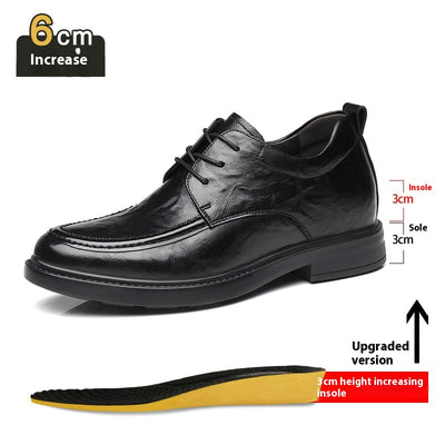 Zapatos de Cuero Slip-On Elevados para Negocios Casuales - Image 10