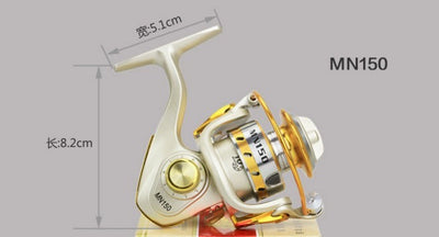 Carrete de Pesca Portátil Mini - Rueda de Línea Ligera para Pesca Deportiva - Image 4