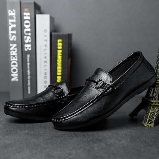 Zapatos Casuales para Hombre en Cuero Sintético Liso - Image 2