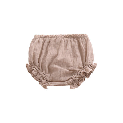 Shorts Infantiles de Algodón y Lino con Encaje - Image 7