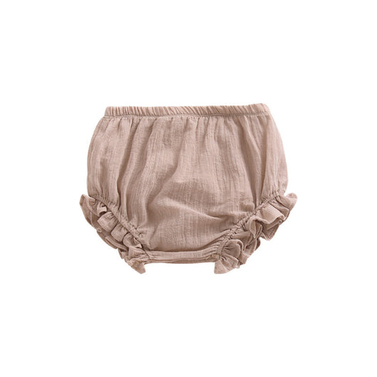 Shorts Infantiles de Algodón y Lino con Encaje - Image 7