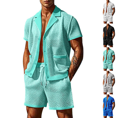 Traje Casual Transpirable de Malla Fresca - Image 2