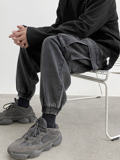 Jeans Vintage Japoneses Oversized para Hombre - Estilo Street Fashion - Image 9