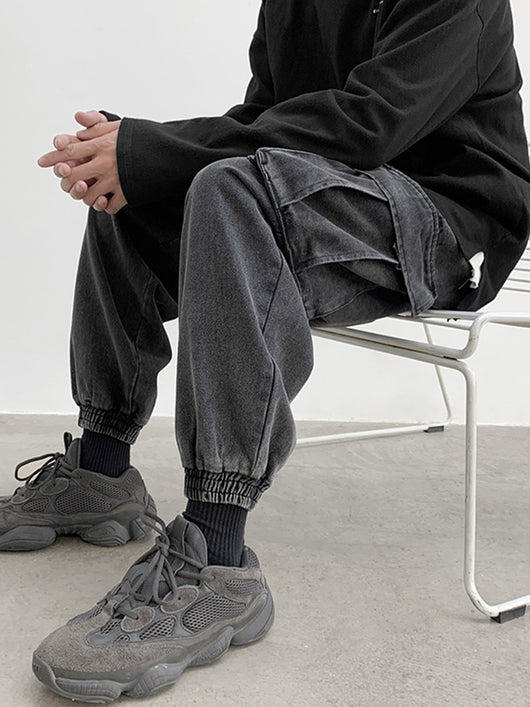 Jeans Vintage Japoneses Oversized para Hombre - Estilo Street Fashion - Image 9