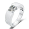Anillo de Moissanita para Hombre - Diseño Elegante y Moderno