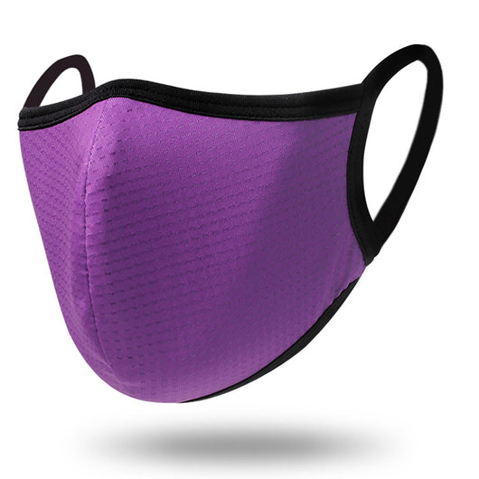 Black breathable polyester dust mask with textured fabric and ear loops, suitable for men and women in all seasons. - Image 11