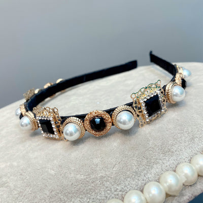 Diadema Barroca de Perlas y Diamantes - Estilo Europeo y Americano - Image 18