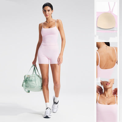 Top Deportivo sin Costuras con Tirantes Finos - Efecto Segunda Piel - Image 2
