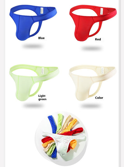 Bóxer Tipo Tanga Masculino Transpirable Ice Silk Cintura Baja Verano - Image 21