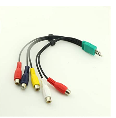 Cable Adaptador AV a 5 RCA para Señal de Video Componente - Image 6