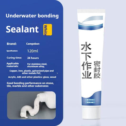 Sellador Adhesivo Submarino para Prevención de Fugas en Acuarios de Vidrio - Image 3