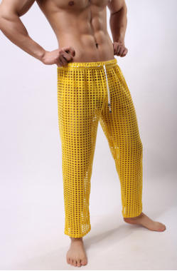 Pantalones Casuales de Malla para Hombre - Diseño Moderno y Versátil - Image 8