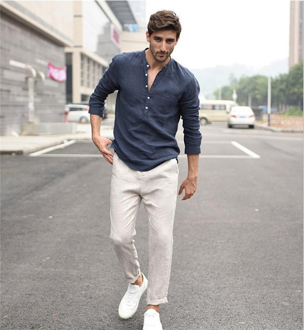 Camisas Manga Larga para Hombre