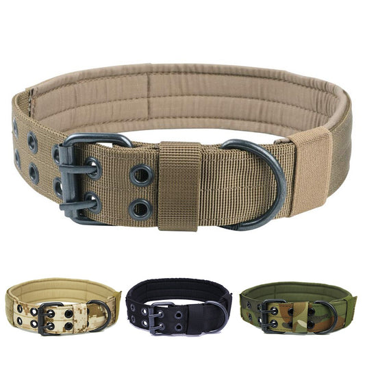 Collar para Perro Ajustable de 5 Velocidades con Hebilla de Pasador de Nylon