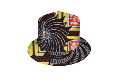 Sombrero Pescador Reversible de Algodón Batik con Doble Lado - Image 17