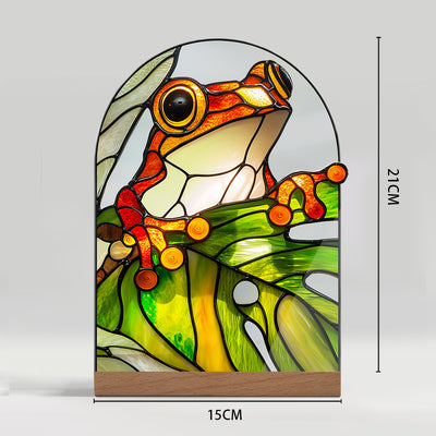Adornos Decorativos Acrílicos con Efecto Cristal - Flores y Paisajes - Image 15