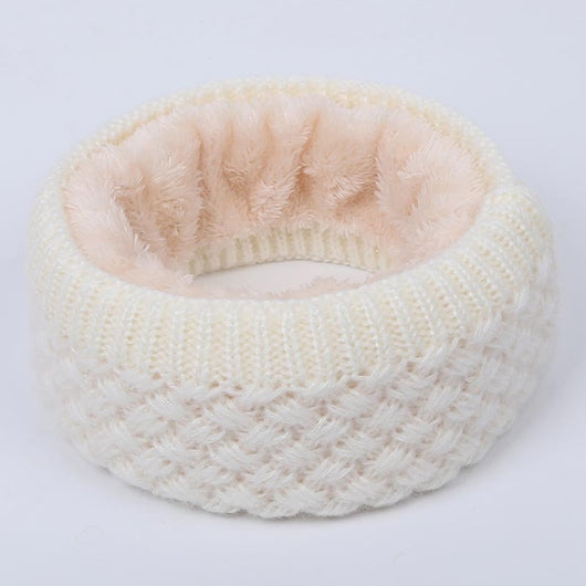 Bufanda de Lana Gruesa con Cuello de Terciopelo para Hombre y Mujer - Image 10
