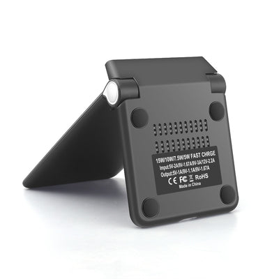 Cargador Inalámbrico Plegable 15W con Soporte - Image 2