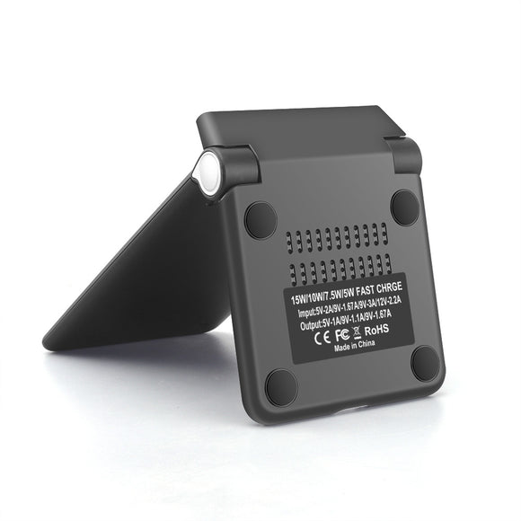 Cargador Inalámbrico Plegable 15W con Soporte