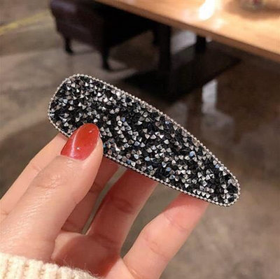 Broche de Cabello de Cristal Geométrico con Strass - Image 18