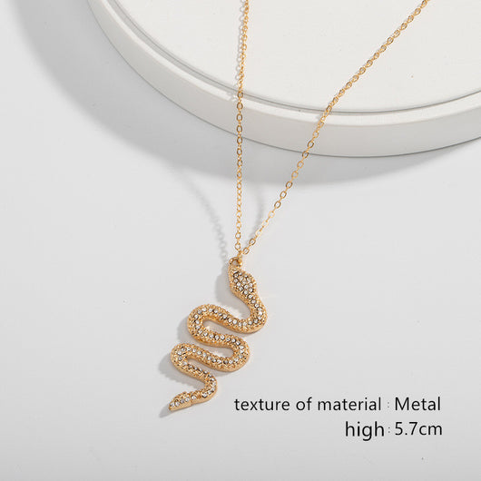 Collar y Aretes de Serpiente para Mujer - Image 4