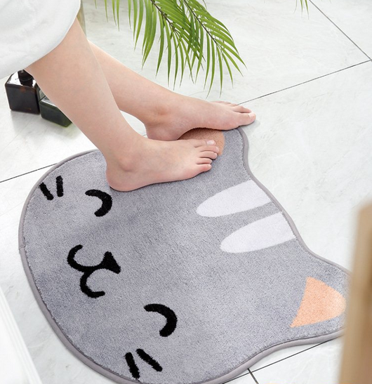 Tapete Absorbente Infantil con Diseños de Animales - Antideslizante para Baño - Image 4