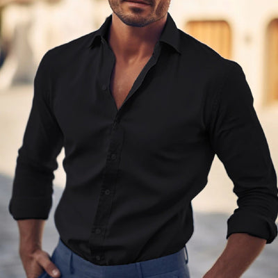Camisa de Negocios Casual para Hombre - Estilo Versátil