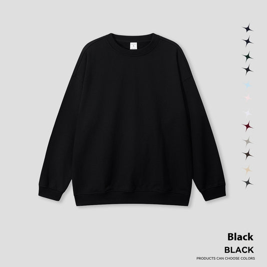 Sudadera Cuello Redondo Oversize Estilo Urbano