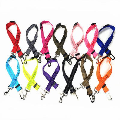 Cinturón de Seguridad Reflectante Elástico para Perros en Auto - Image 16