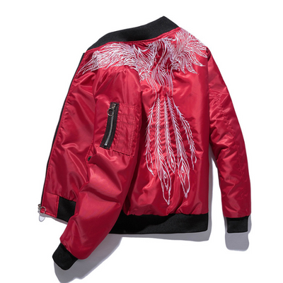 Chaqueta Bomber Harajuku Yokosuka con Bordados - Estilo Urbano Juvenil - Image 4