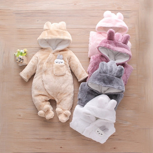 Pijama Enterizo de Bebé en Algodón Grueso y Terciopelo - Image 20
