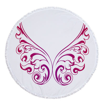 Toalla de Playa Redonda Microfiber con Borlas - Suavidad Premium - Image 20