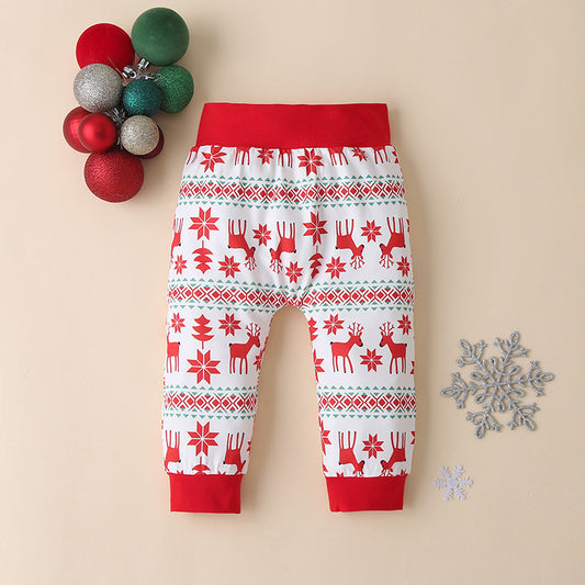 Mono Navideño de Rayas Europeo con Capucha para Niños - Image 2