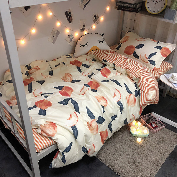 Juego de Cama Japonés de 4 Piezas