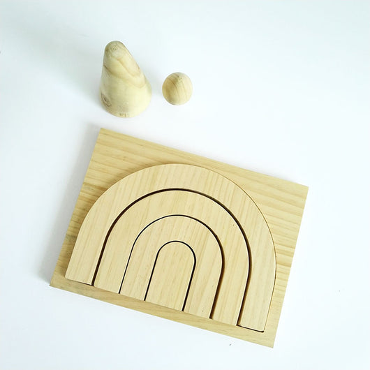 Bloques de Madera Arcoíris - Puzzle Educativo - Image 17