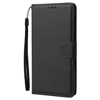 Funda de Cuero para Teléfono 7plus con Cartera de Tarjetas