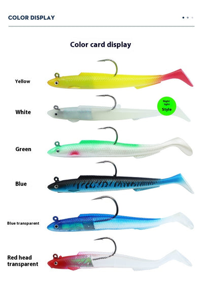Anzuelo Artificial con Cola Suave - Señuelo de Pesca Profesional - Image 16