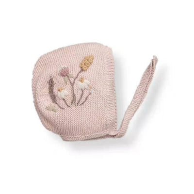 Conjunto de Cardigan Bordado a Mano para Niños con Gorro y Pantalón - Image 6