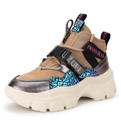 Zapatillas Altas Casuales con Suela Reforzada