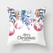 Cojín Decorativo Navideño con Estampado Digital de Papá Noel