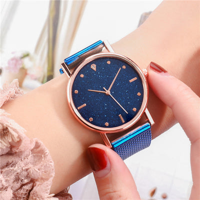 Reloj de Pulsera Elegante para Mujer con Malla de Silicona - Image 6