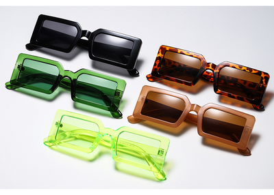 Gafas de Sol Cuadradas Retro Montura Pequeña