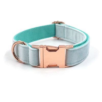 Collar de Terciopelo Zafiro para Mascotas